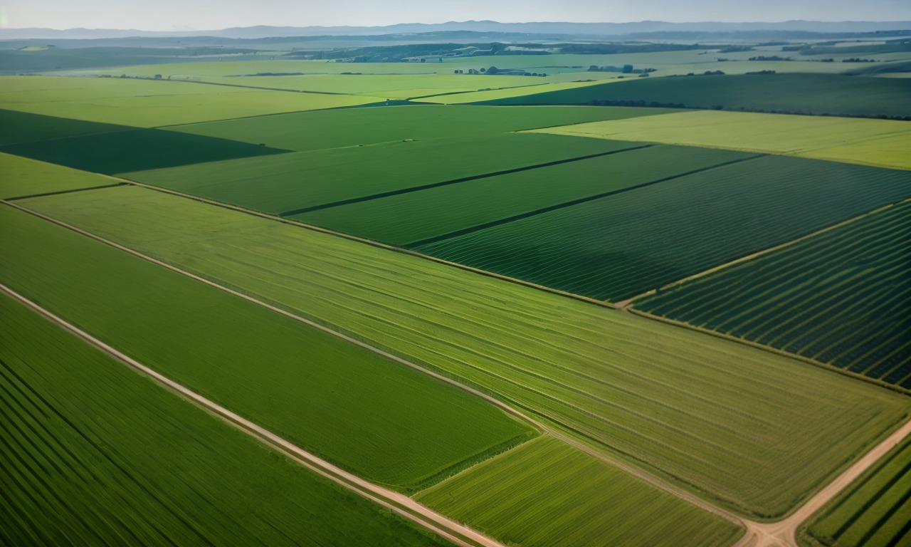 Freiflächenanlage aus der Luft